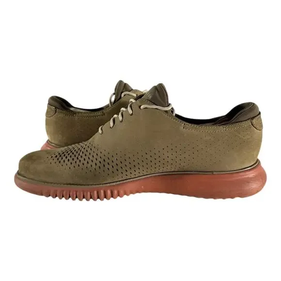 Cole Haan 2.Zerogrand Laser Wingtip Oxford Irish Coffee Brown Men’s Size 9M - Picture 6 of 8